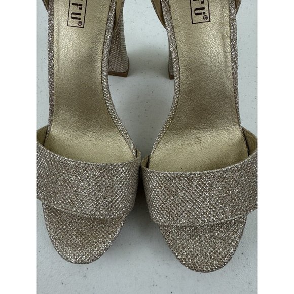 IDIFU Women IN4 Sabrina Platform Chunky High Heels Ankle Strap Sandal Size 7.5 - Picture 7 of 10